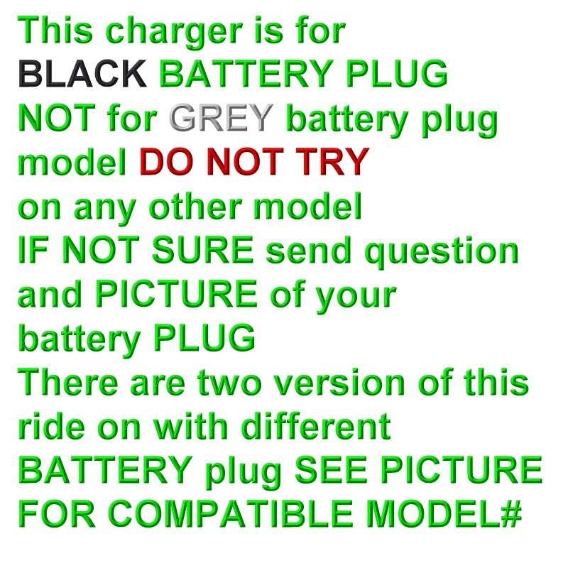 AC Wall Charger Adapter for KT1220WM Marvel Avenger Captain America Quad Ride-On Toy Magic Cars 1