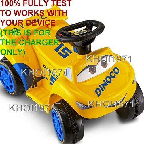 6V AC Wall Charger Adapter for KidTrax KT1269WM Ride-On Cars McQueen Quad 95 Magic Cars 10