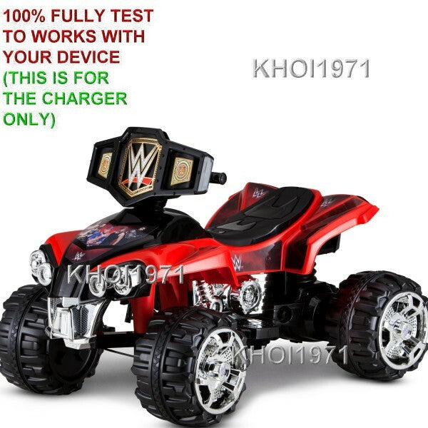 12V AC Wall Charger Adapter for KT1310TR Kid Trax WWE ATV Ride-On Battery Magic Cars 2