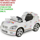 6V White Ride-On Charger AC Adapter for KT1327TG Kidtrax Custom Coupe Magic Cars 5