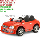 12V AC Wall Charger Adapter for Kidtrax KT1343WM Cool Car Convertible Ride-On Magic Cars 3