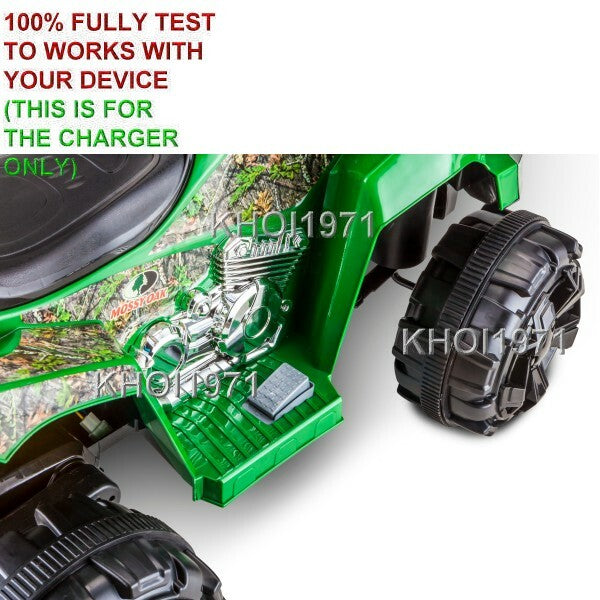 6V AC Wall Charger Adapter for Kid Trax KT1356WM Mossy Oak Green ATV Battery Magic Cars 3