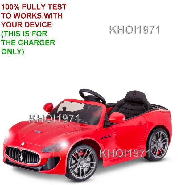 AC Wall Charger Adapter for KT1362TR Kid Trax Maserati Granturismo Ride-On Toy Magic Cars 1
