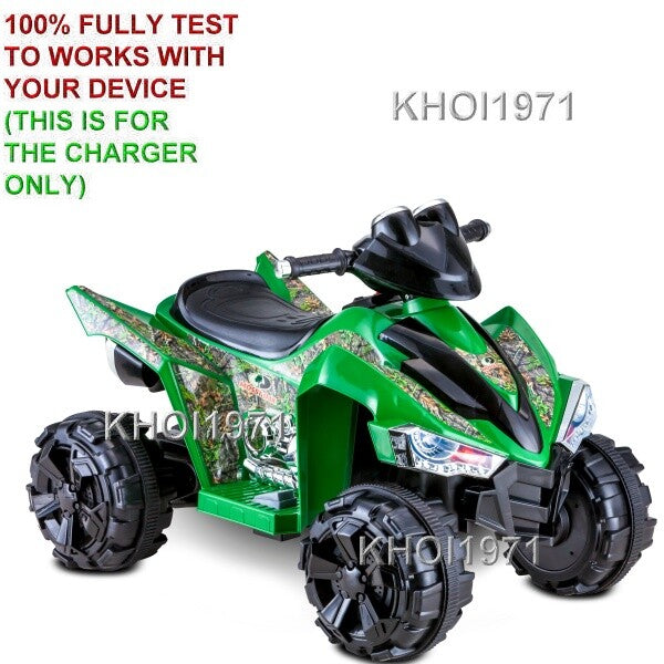 6V AC Wall Charger Adapter for KT1365WM Kid Trax Mossy Oak Green ATV Battery Magic Cars 2