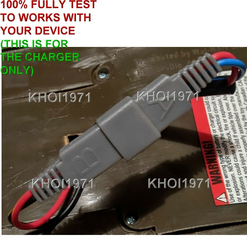 AC Wall Charger Adapter for 6V KT1378WM KidTrax Chase Paw Patrol Ride-On Battery Magic Cars 6