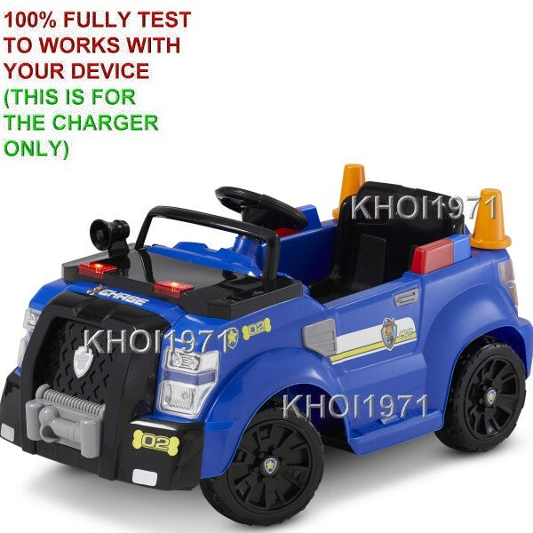 AC Wall Charger Adapter for KT1509WM KidTrax Paw Patrol Chase Ride-On Toy Magic Cars 1