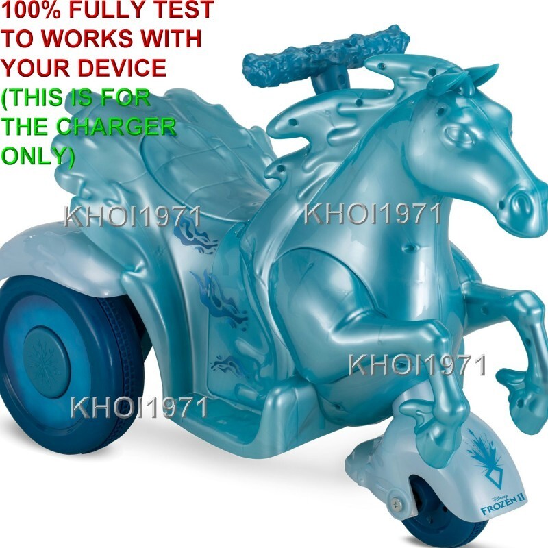 AC Wall Charger Adapter for KT1517WM KidTrax Frozen 2 Water Nokk Tide Ride-On Toy Magic Cars 1