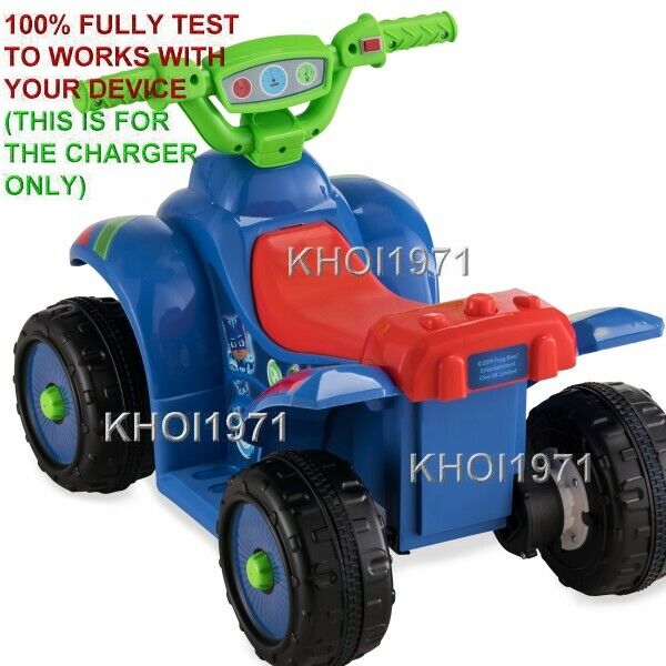 6V AC Wall Charger Adapter for KT1522WM Kid Trax PJ Masks Cat Quad Ride-On Battery Magic Cars 4