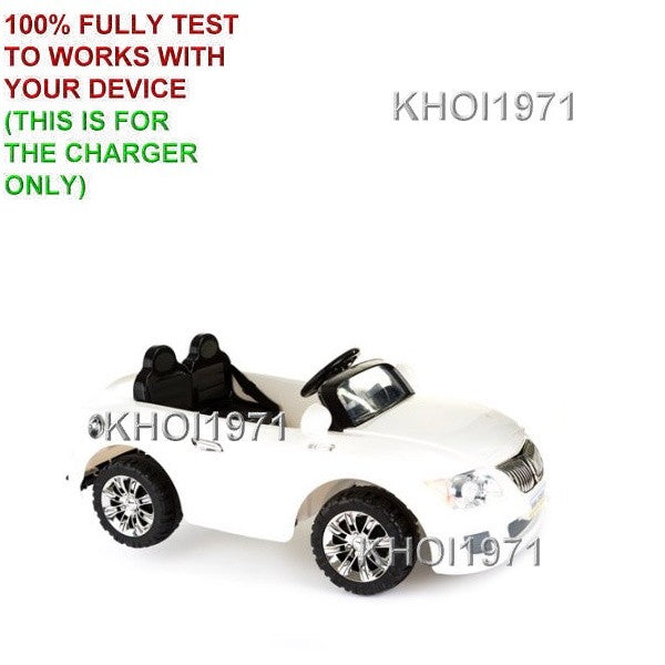AC Wall Charger Adapter for Monster Trax Convertible 12V Ride-On Battery Magic Cars 3