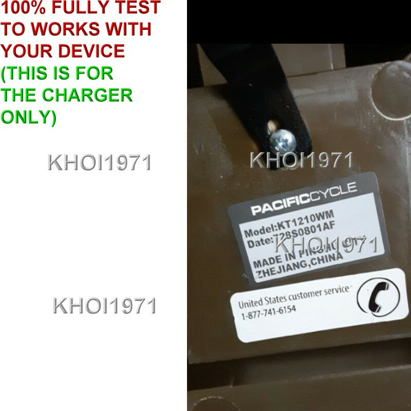 AC Wall Charger Adapter for Mossy Oak Break Up Infinity KT1210 Ride-On Toy Magic Cars 4