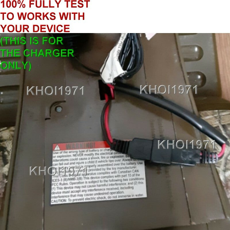 AC Wall Charger Adapter for Mossy Oak Break Up Infinity KT1263 Ride-On Toy Magic Cars 2