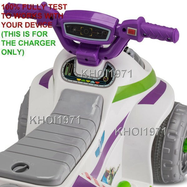 6V AC Wall Charger Adapter for Pacific Cycle Buzz Lightyear Toy Story 4 Ride-On Vehicle Magic Cars 6