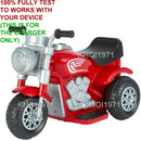 AC Wall Charger Adapter for 6V Battery Pink and Black 3-Wheel Kalee Motorcycle Ride-On Magic Cars 1