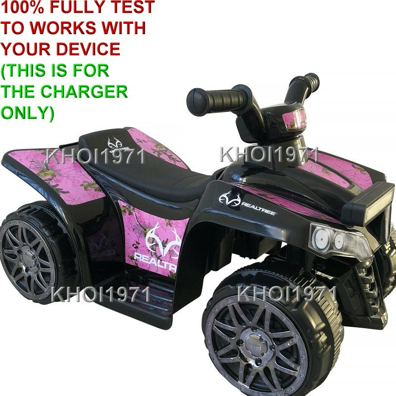 6V AC Wall Charger Adapter for Pink Camo Ride-On Vehicle Magic Cars 1