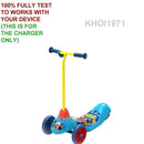 AC Charger Adapter for Pulse Paw Patrol Safe Start 3-Wheel Electric Scooter Magic Cars 1