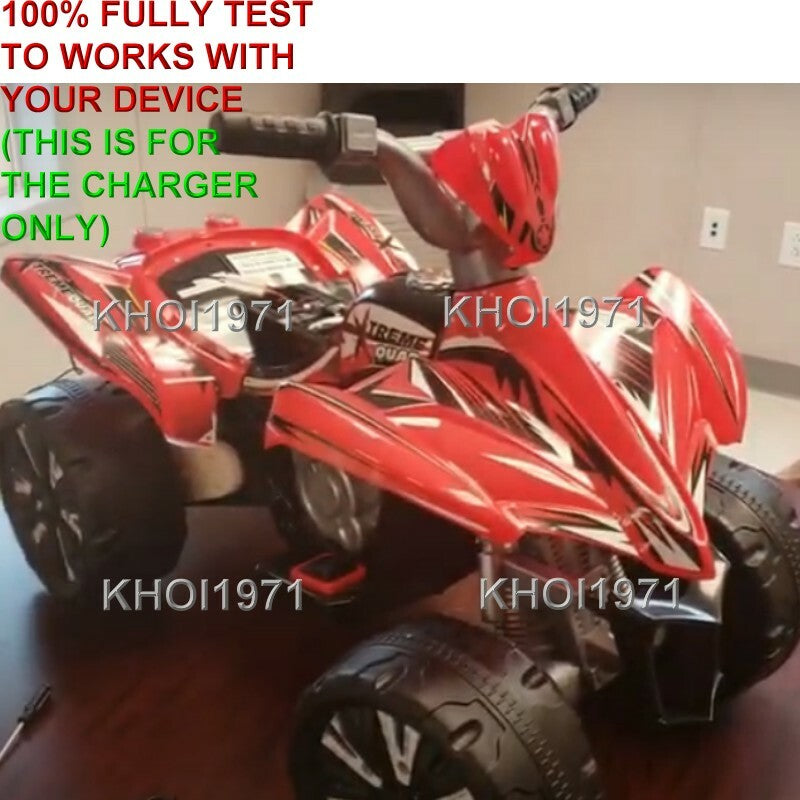 AC Wall Charger Adapter for Kid Motorz Xtreme Quad Ride-On 6V Battery Red 0670 Magic Cars 1