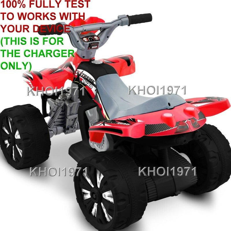 AC Wall Charger Adapter for Kid Motorz Xtreme Quad Ride-On 6V Battery Red 0670 Magic Cars 4