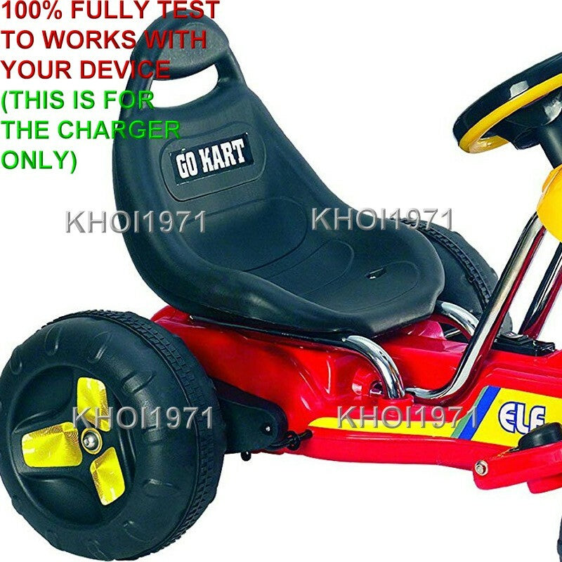 AC Wall Charger Adapter for Little Rider 1 Elf Go Kart 6V Battery Red Magic Cars 3