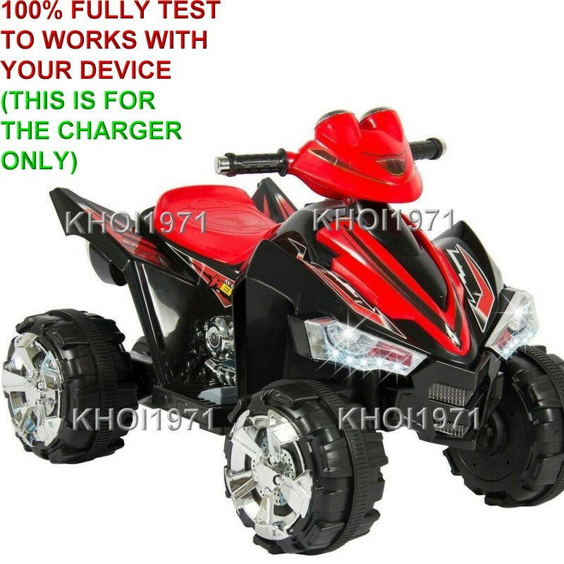 12V AC Wall Charger Adapter for Red ATV Ride-On SKY2071 Magic Cars 1