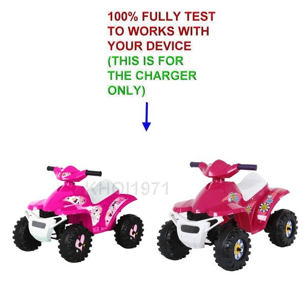 Wall Charger AC Adapter for Rollplay Owl Mini Quad Ride-On Vehicles Magic Cars 1