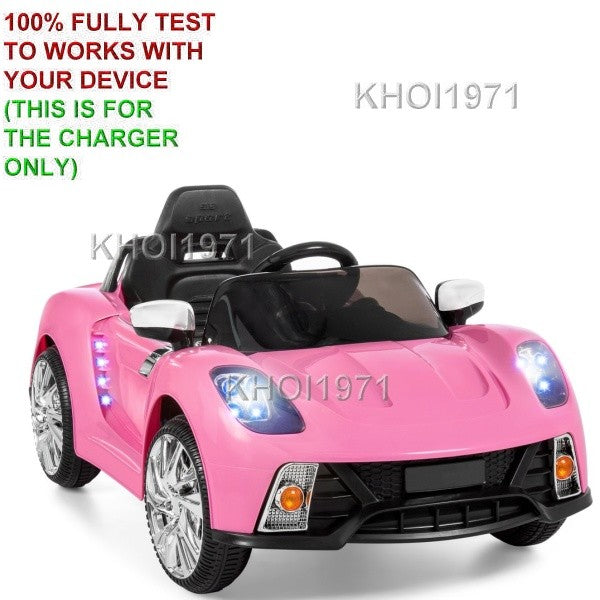 Wall Charger AC Adapter for SKY908 and SKY907 Ride-On Vehicles in Pink and Red Magic Cars 1