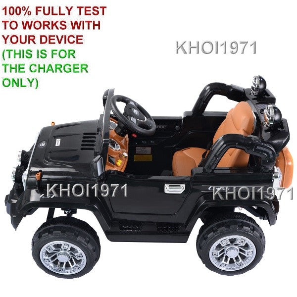 AC Wall Charger Adapter for TY324103BK MP3 Ride-On Truck Jeep Car Magic Cars 2