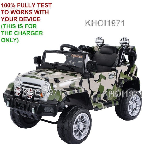 AC Wall Charger Adapter for TY324103CAMO MP3 Ride-On Truck Jeep Car Magic Cars 2