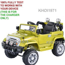 12V AC Charger Adapter for MP3 Ride-On Truck and Jeep Battery TY324103GN Magic Cars 1