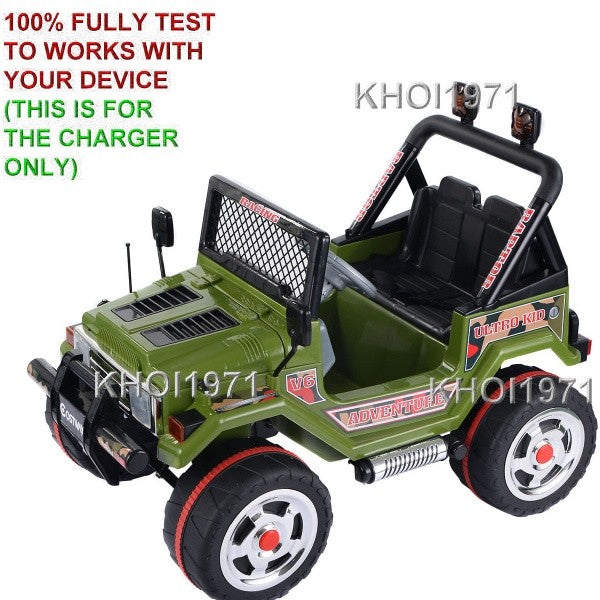 AC Wall Charger Adapter for TY324113GR Ride-On Truck Jeep Car Magic Cars 1