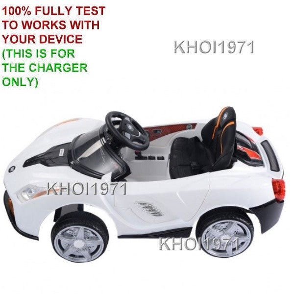 AC Wall Charger Adapter for Battery-Powered Kids Ride-On Car TY324109 Magic Cars 2