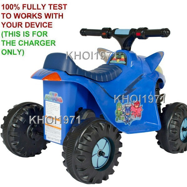 6V AC Wall Charger Adapter for W413AC W413 Ride-On Quad with PJ Masks Cat Design Magic Cars 2