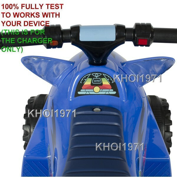 6V AC Wall Charger Adapter for W413AC W413 Ride-On Quad with PJ Masks Cat Design Magic Cars 3