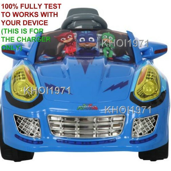 AC Wall Charger Adapter for W419AC W419 Rollplay PJ Masks Cat Car Ride-On Toys Magic Cars 4