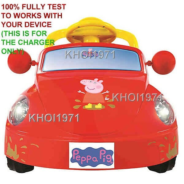 Wall Charger AC Adapter for W426AC 6V Battery Ride-On Peppa Pig Family Car Magic Cars 2