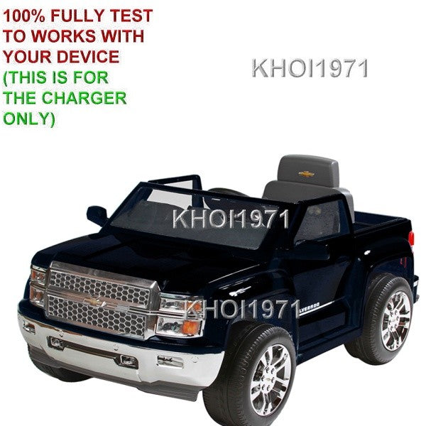 AC Wall Charger Adapter for 6V Rollplay Chevy Silverado Camo Ride-On W460-C Magic Cars 1