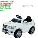 White AC Wall Charger Adapter TY313139 for Mercedes Benz ML350 Ride-On Toy Magic Cars 1