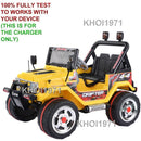 AC Wall Charger Adapter for Yellow TY324113YE Ride-On Jeep Truck Drifter Toy Magic Cars 1