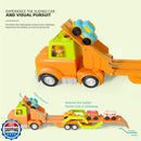 24in Friction Powered Toy Car for Kids Ages 18 Months to 5 Years Magic Cars 2