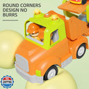 24in Friction Powered Toy Car for Kids Ages 18 Months to 5 Years Magic Cars 4