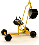 Weather-Resistant Ride-On Excavator Toy for Sandbox and Playground Play Magic Cars 5