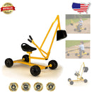 Weather-Resistant Ride-On Excavator Toy for Sandbox and Playground Play Magic Cars Variant 0