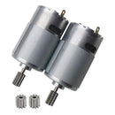 Set of 2 Universal 550 15000RPM Electric Motors RS550 12V Components Magic Cars Variant 0