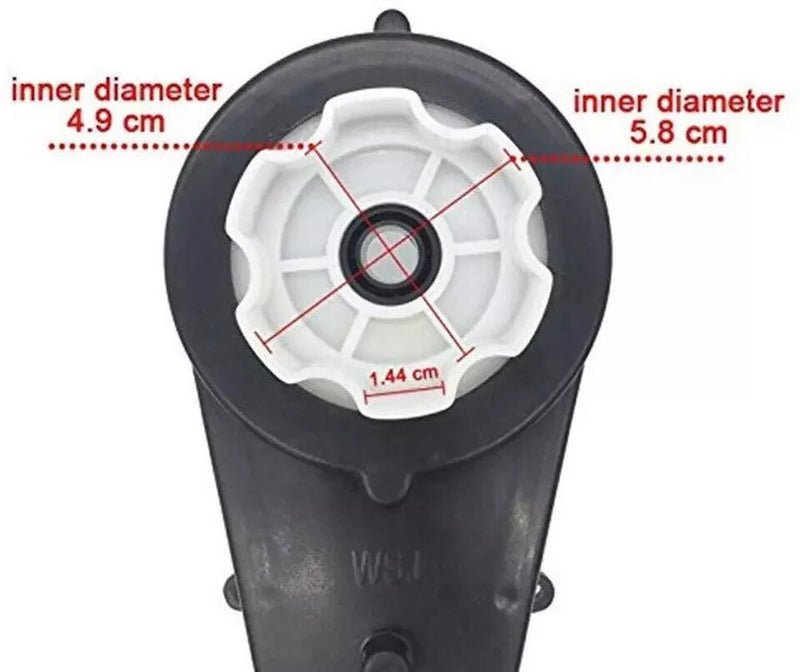 24V 30000RPM DC Motor with Gearbox for Kids Ride-On Car and SUV Parts Magic Cars 1