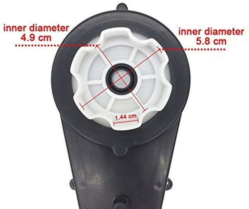 24V High Torque 30000RPM DC Gearbox Motor for Kids Ride-On Vehicles Magic Cars 1