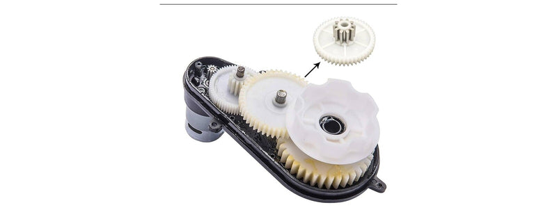 2 Pcs 12V RS550 High Speed 40000RPM Power Wheel Motors Magic Cars 1