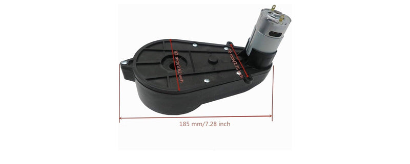 2 Pcs 12V RS550 High Speed 40000RPM Power Wheel Motors Magic Cars 3