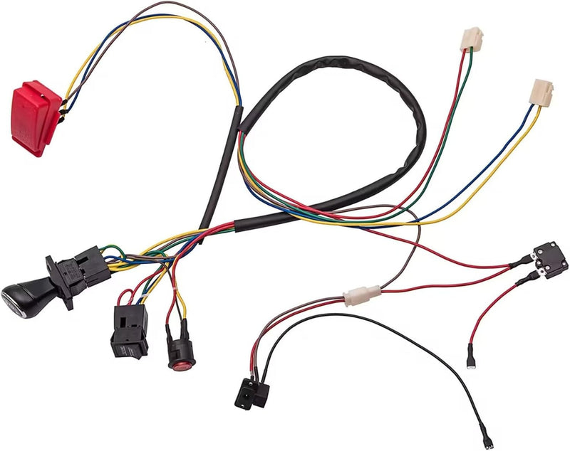 Children's DIY Electric Car Kit with Wires and Gearbox Accessories Magic Cars 4