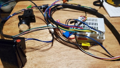 Children's DIY Electric Toy Car Kit with Accessories and Wiring Parts Magic Cars 0