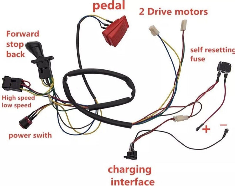 Children's Electric DIY Car Kit with Wiring Accessories for Self-Assembly Toy Magic Cars 3