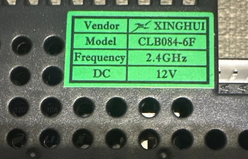 12V 4D 4F Remote Replacement for CLB084 Model Magic Cars 2
